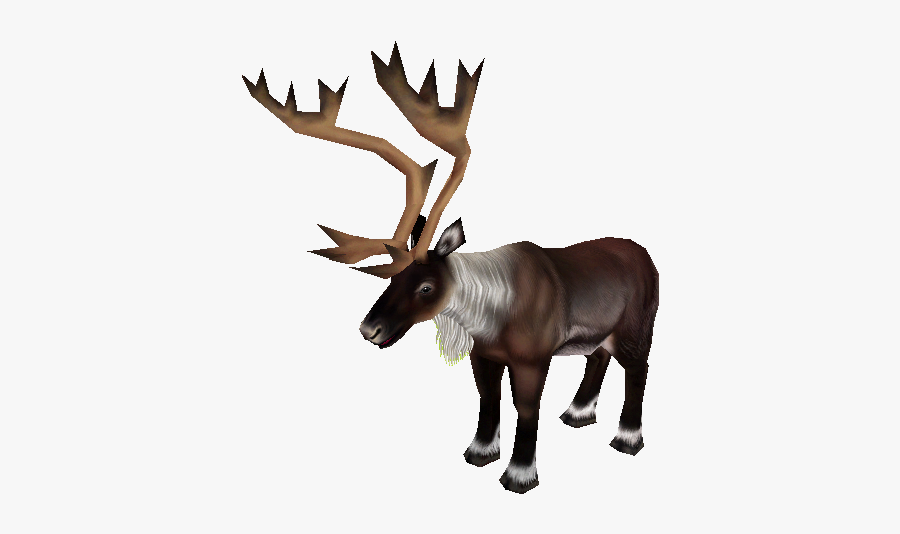 Clip Art Pc Computer Zoo Tycoon - Reindeer Zoo Tycoon 2, Transparent Clipart