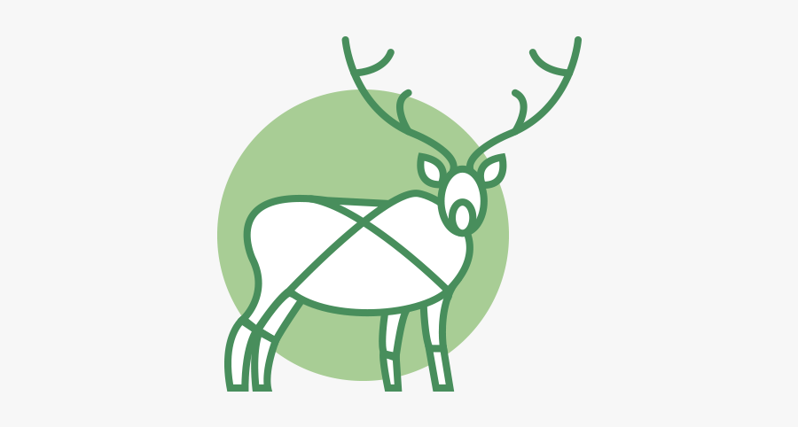 Clipart Reindeer Caribou - Cartoon, Transparent Clipart