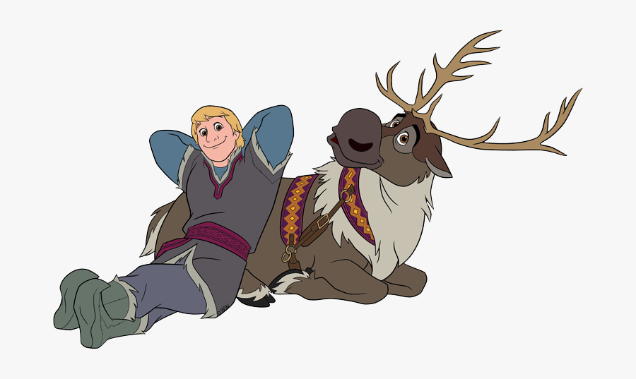Kristoff And Sven Clip Art, Transparent Clipart