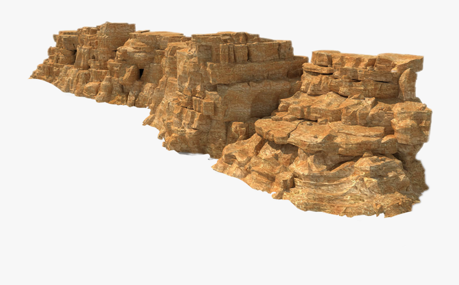 Transparent Plateau Clipart - Desert Rock Png, Transparent Clipart