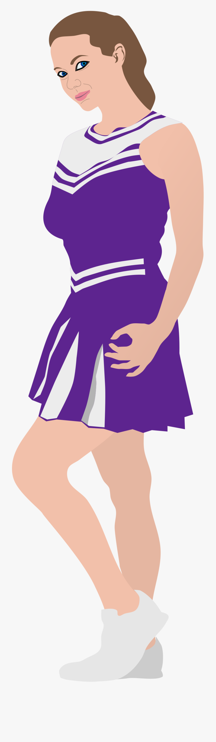Cheerleader - Cheerleaders Transparent Background, Transparent Clipart