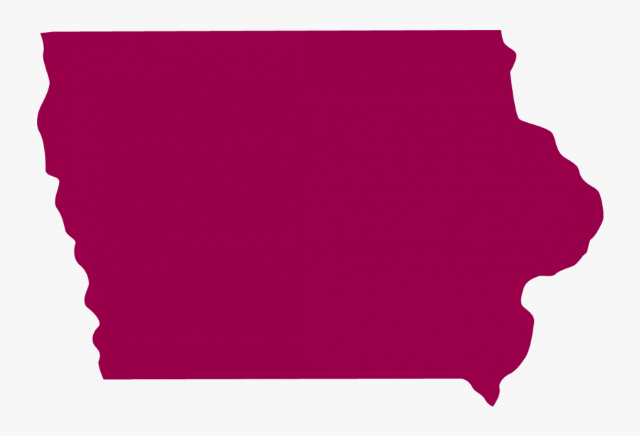 Iowa Cheer Leading Camps And Clinics - State Of Iowa Clipart, Transparent Clipart