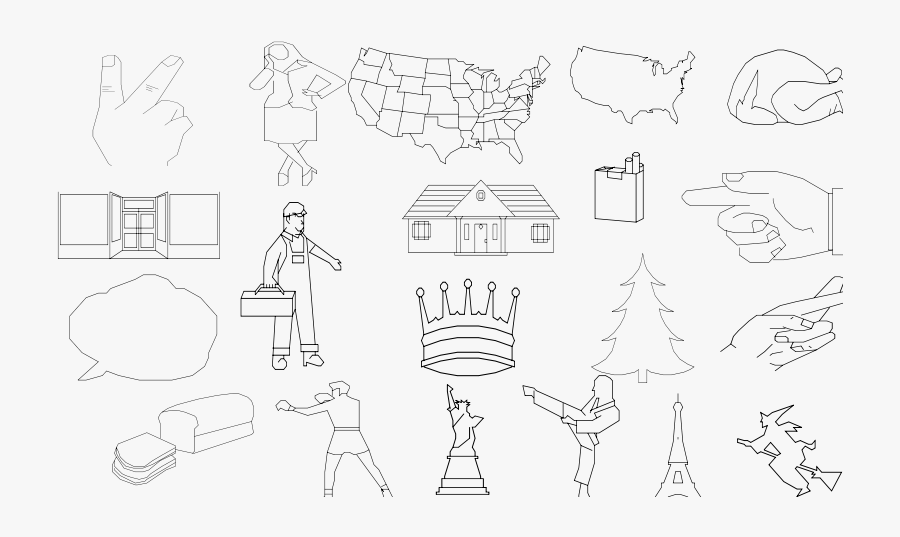 Sketch , Transparent Cartoons - Line Art, Transparent Clipart