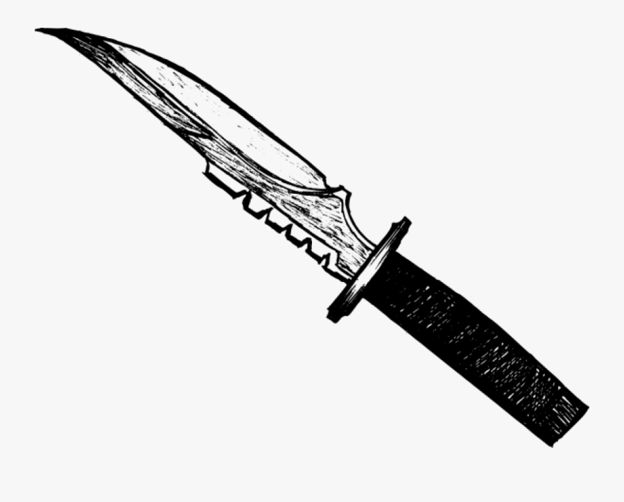 Knife Png Free Images Toppng Transparent - Knife Drawing Transparent Background, Transparent Clipart