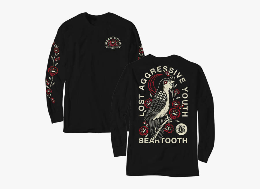 Long-sleeved T-shirt, Transparent Clipart