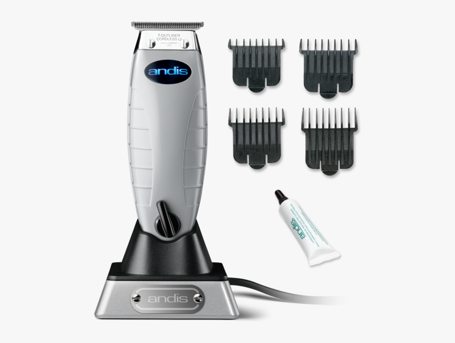 Andis Cordless T Outliner Lithium Ion Trimmer, Transparent Clipart