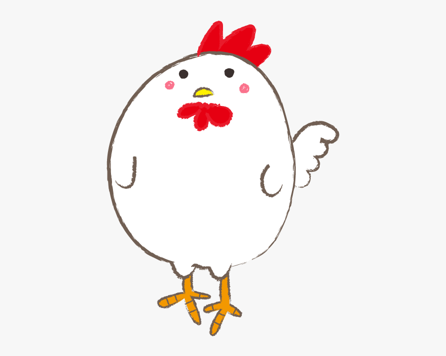 Clip Art Illustration Pinterest And Rooster - Cute Chicken Drawing , Free T...
