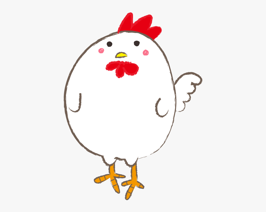 Clip Art Illustration Pinterest And Rooster - Cute Chicken Drawing, Transparent Clipart