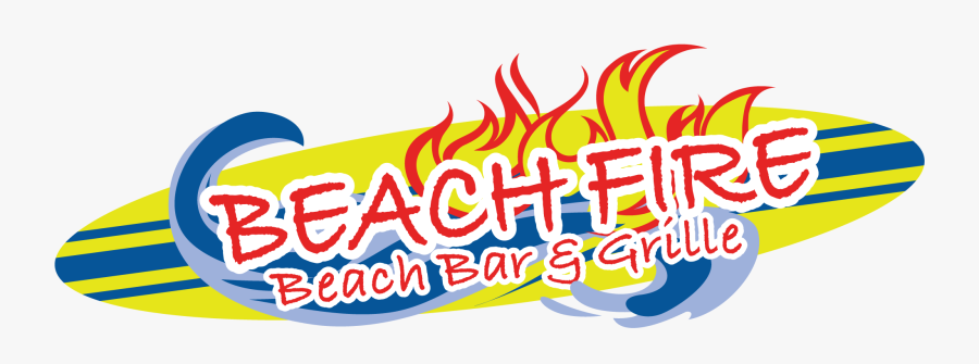 Beach Fire Beach Bar & Grille, Transparent Clipart