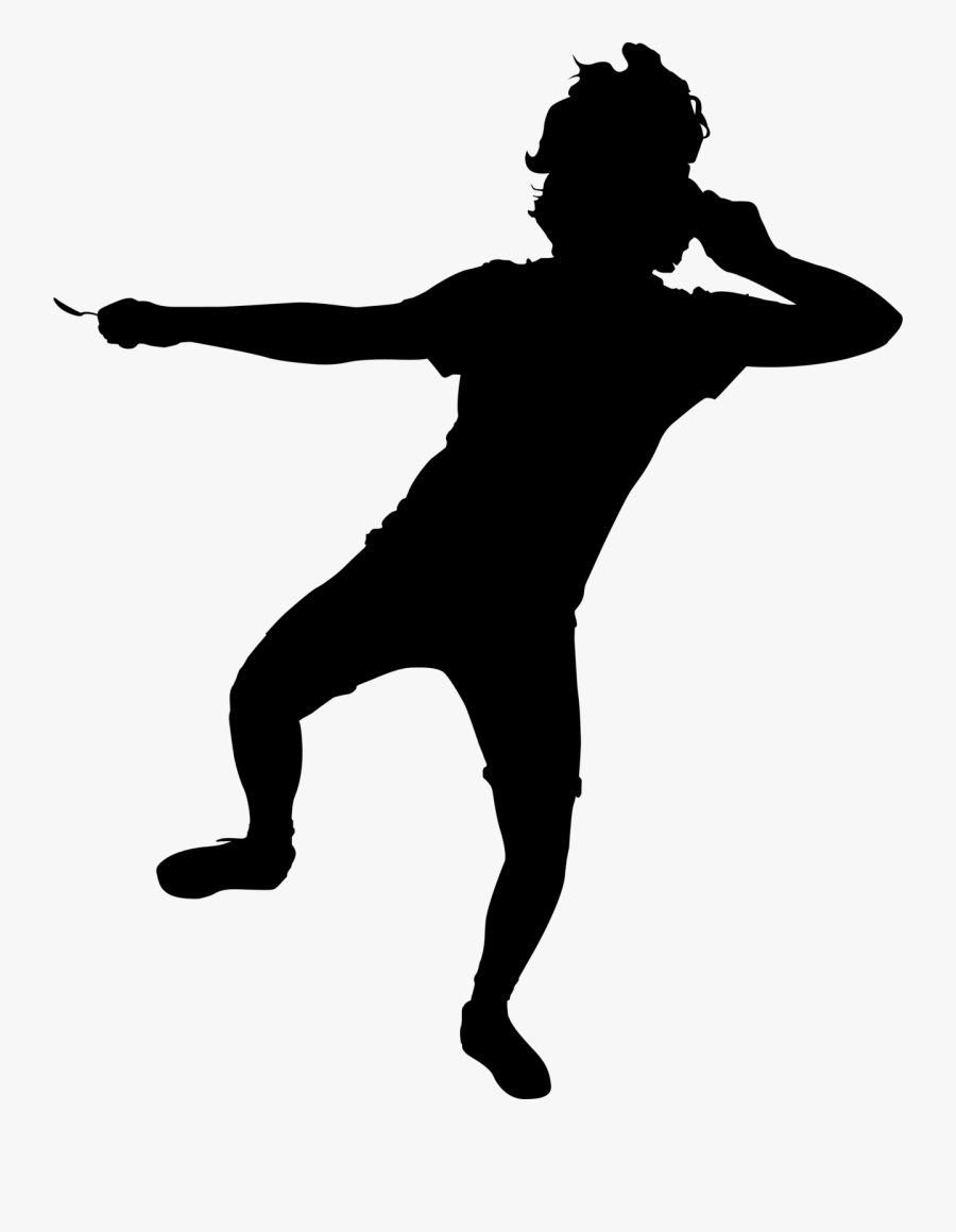 Black & White - Silhouette, Transparent Clipart