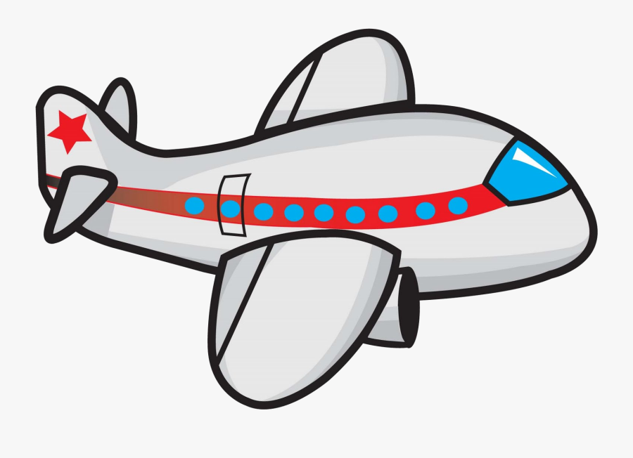 Airplane Cartoon Clipart Free Images Transparent Png - Animated Picture Of Airplane, Transparent Clipart
