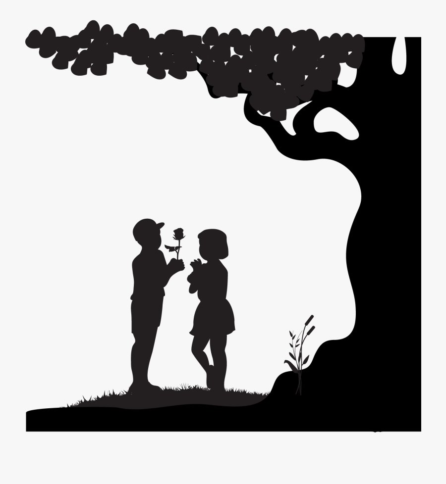 Silhouette Significant Other Poster - Romantic Silhouette Tree Png Hd, Transparent Clipart