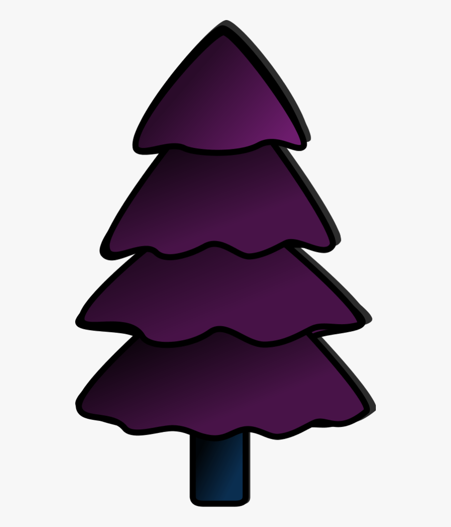 Vector Clip Art - Pine Tree Clipart 4, Transparent Clipart