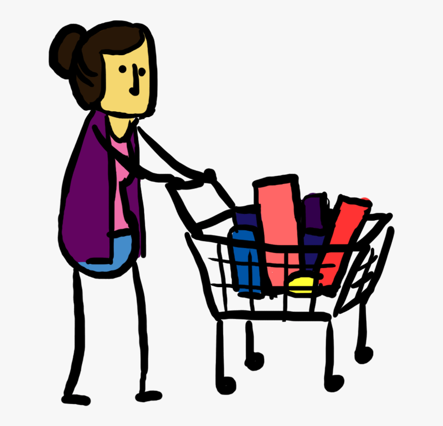 C Woman, Transparent Clipart