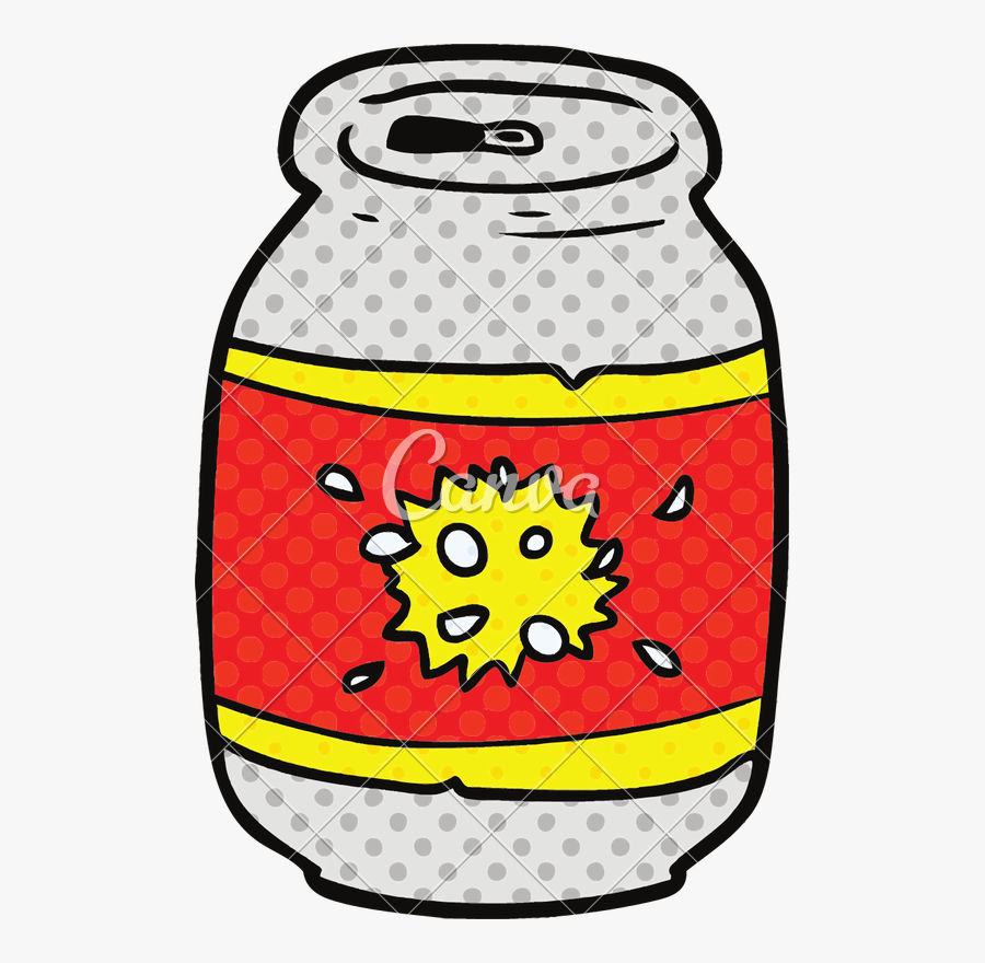 Clip Art Cartoon Soda Can - Cartoon, Transparent Clipart