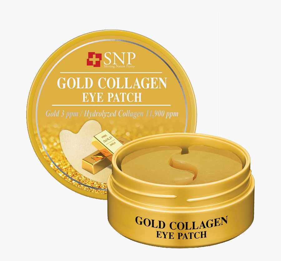 Homeskin Careeye Patchgold Collagen Eye Patch - Snp Gold Collagen Eye Patch, Transparent Clipart