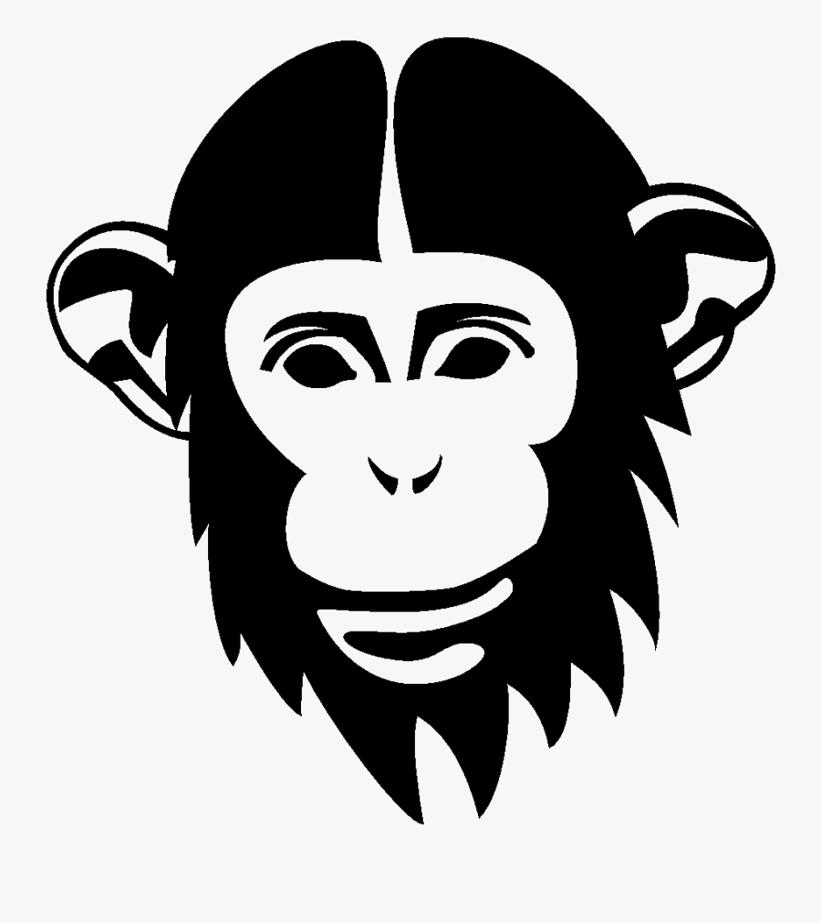 Chimpanzee Orangutan Drawing Monkey - Chimpanzee Vector, Transparent Clipart