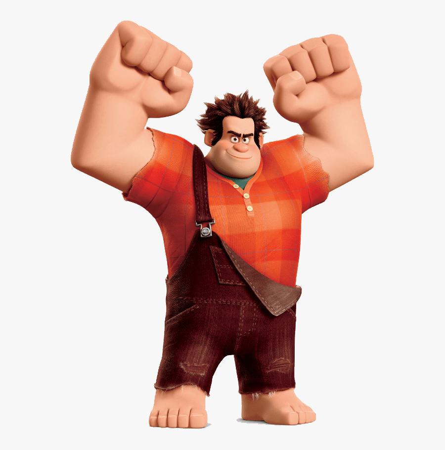 Ralph Fists In The Air - Wreck It Ralph Jpg , Free Transparent Clipart - Cl...