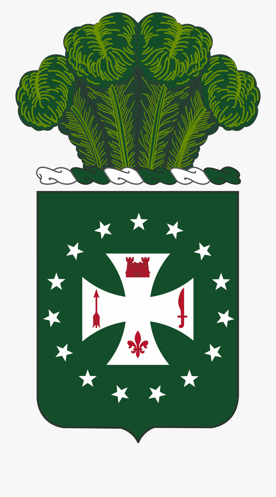 4th Infantry Regiment Coa - 4th Infantry Regiment, Transparent Clipart