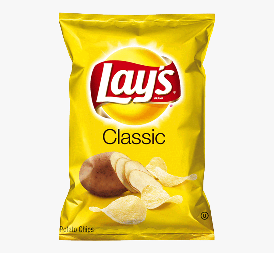 Transparent Potato Chip Clipart - Lays Potato Chips, Transparent Clipart