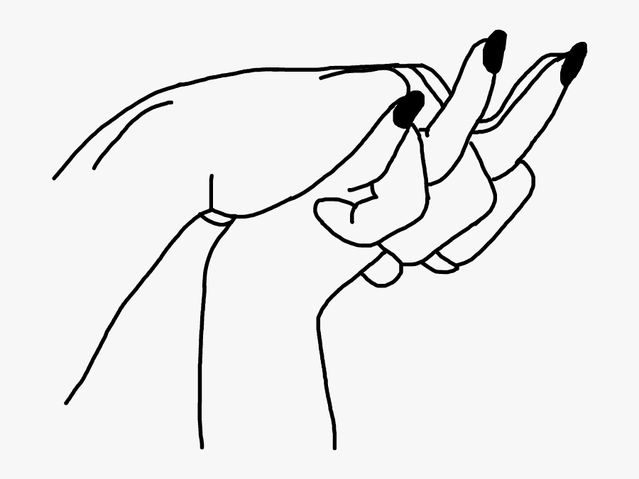 Tumblr Grunge Death Skeleton Hand Hands Holdinghands - Transparent Dibujos Tumblr Png, Transparent Clipart
