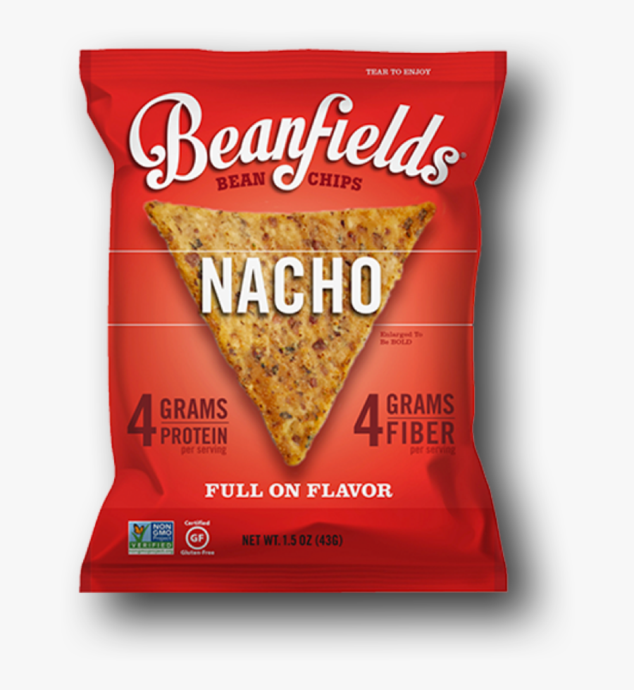 Beanfields Snacks Nacho Bag - Pizza Cheese, Transparent Clipart