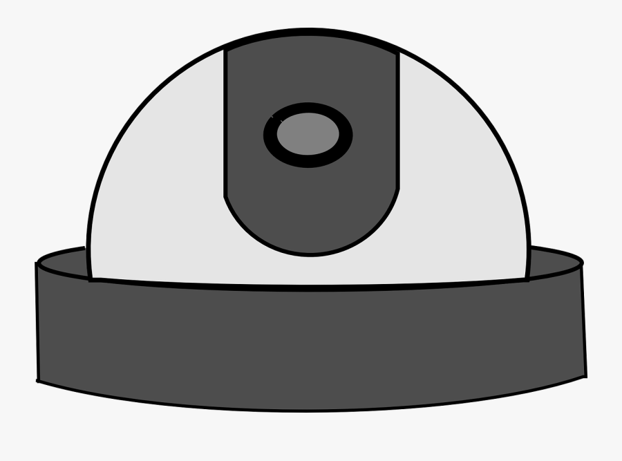 Helmet, Sience Fiction, Camera, Survey, Observe, Gray - Security Camera Images Clip Art, Transparent Clipart