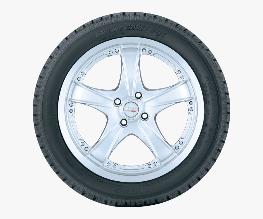 Observe Kx Sidewall Clipped - Bridgestone Tire Side View Png, Transparent Clipart