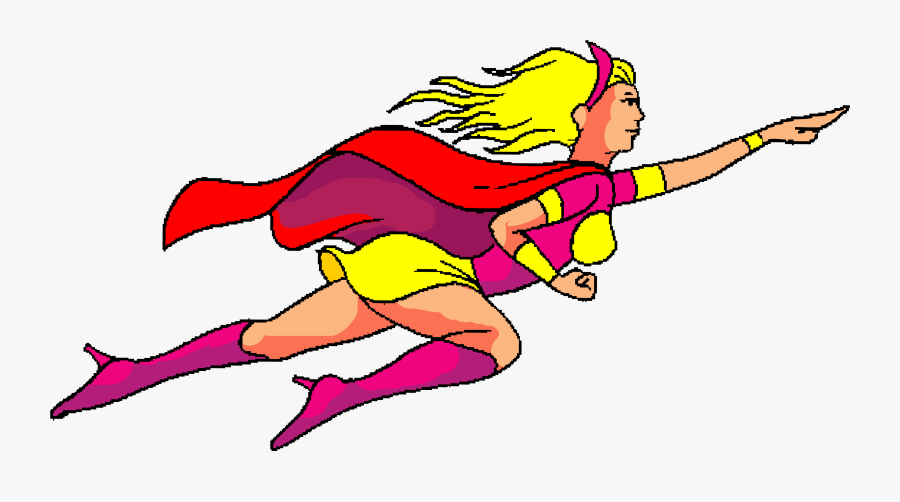 A Week In The Life Of Crazy Town - Super Mom Clipart Flying, Transparent Clipart