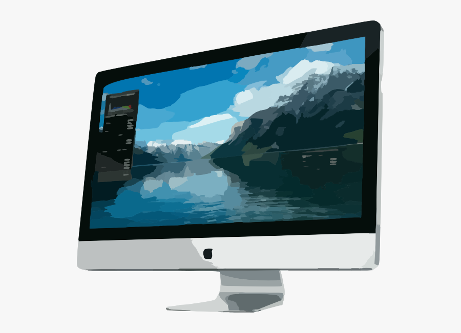 Pc All In One Apple, Transparent Clipart