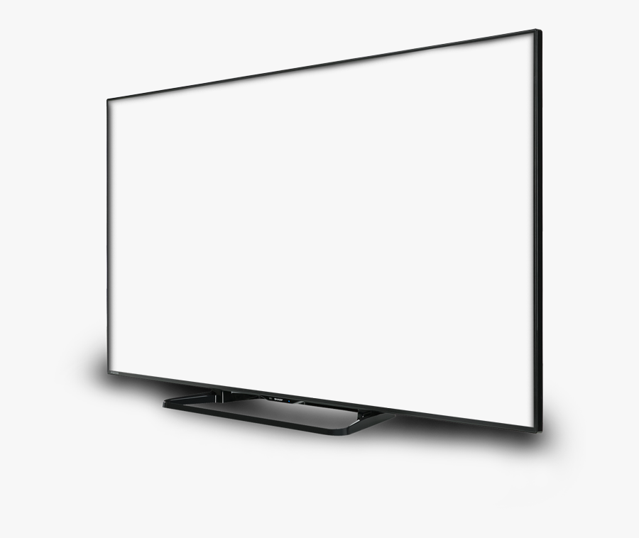 Television Clipart Coloring - Led-backlit Lcd Display, Transparent Clipart
