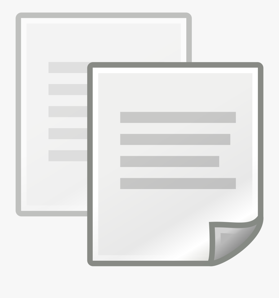 Copy - Clipart - Icon, Transparent Clipart