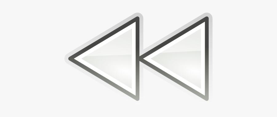 Tango Media Seek Backward Png Clip Arts - Backwards Png, Transparent Clipart