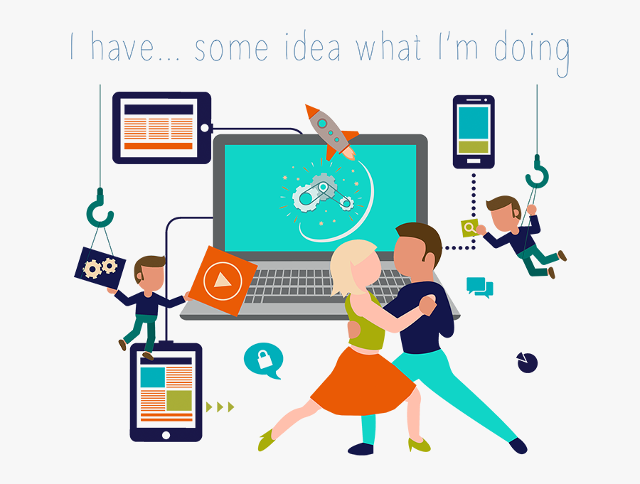 Bit Like Someone Trying To Tango After Having Read - Web Based Applications, Transparent Clipart