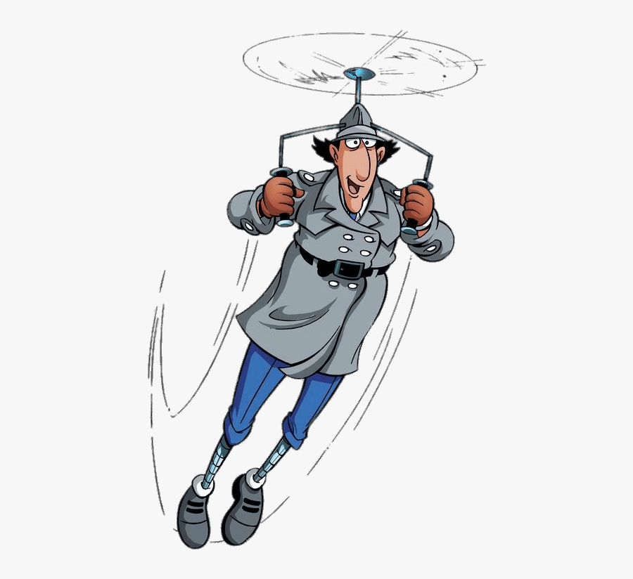 Inspector Gadget Flying Device - Inspector Gadget Png, Transparent Clipart