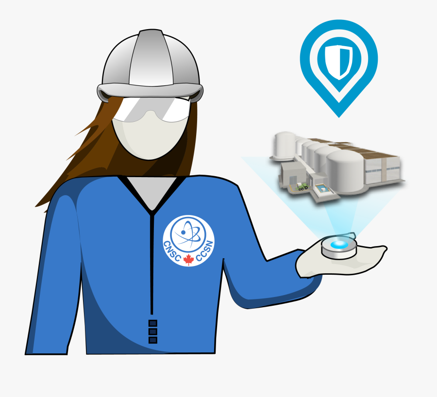 Illustration Of An Inspector - Iaea, Transparent Clipart