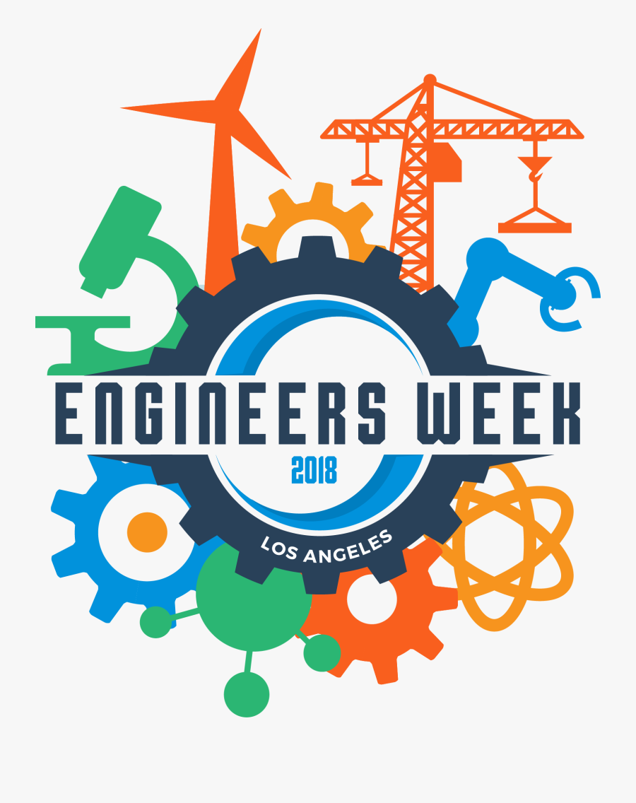 Happy Engineers Week 2018, Transparent Clipart