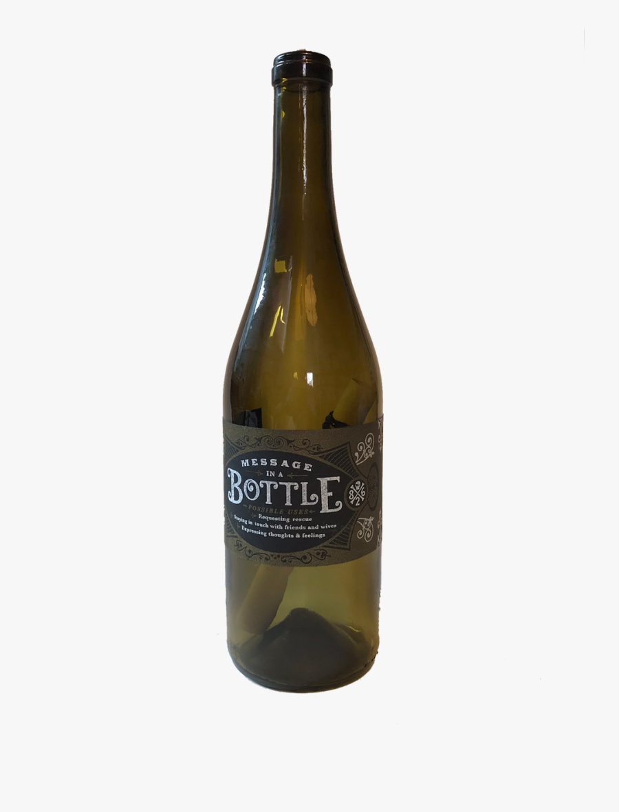 Message In A Bottle, Transparent Clipart