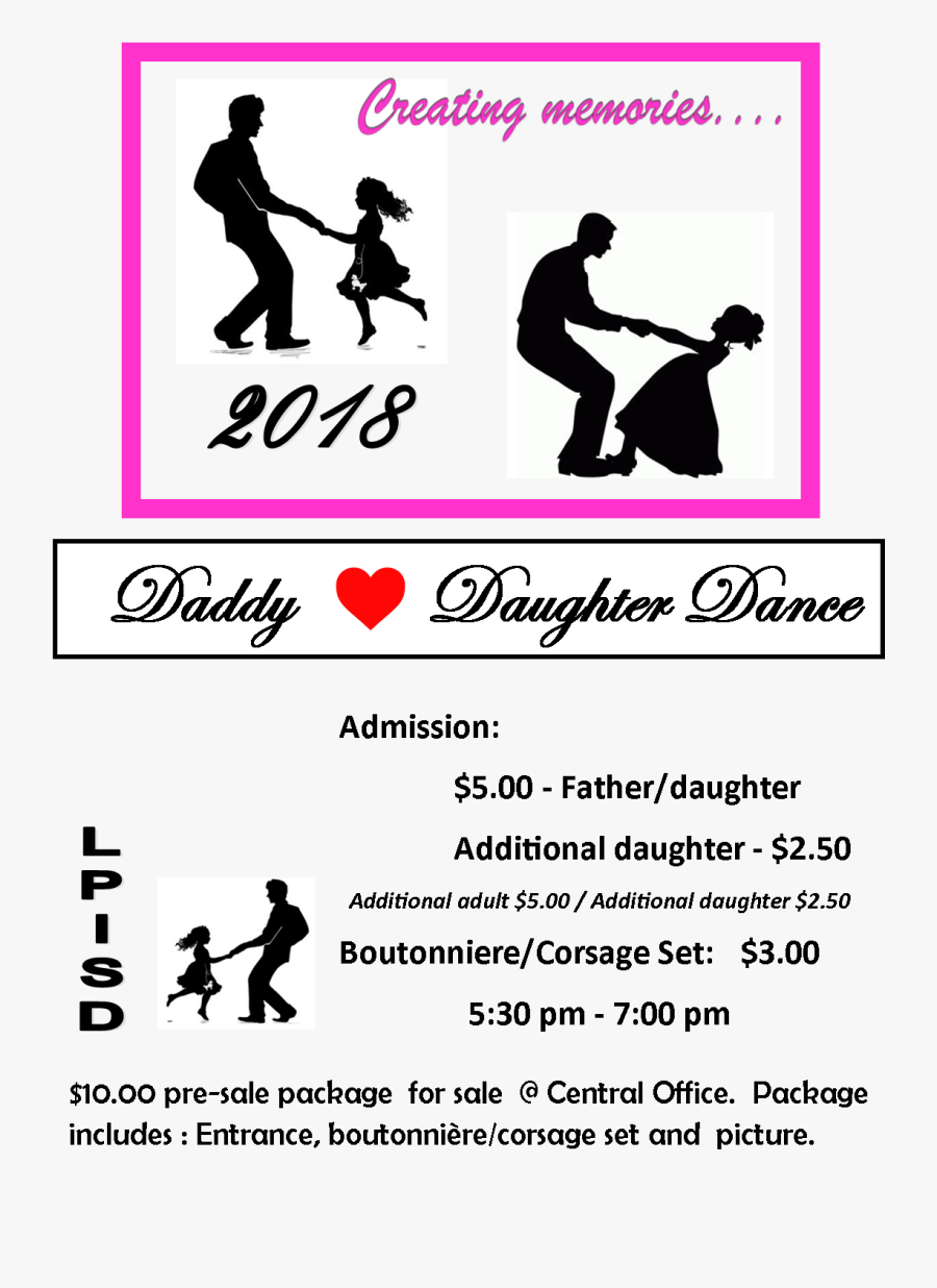 Transparent Father And Daughter Clipart - 10 Anos, Transparent Clipart