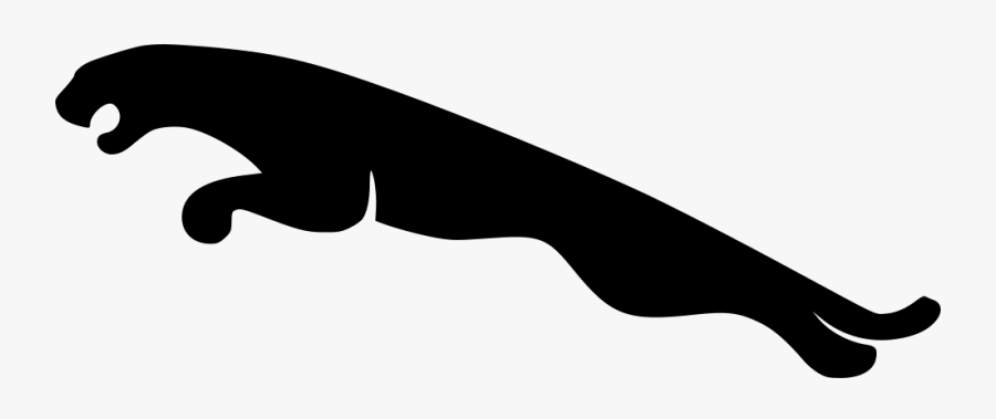 Jaguar Transparent Icon Banner Free Stock - Black And White Jaguar Logo, Transparent Clipart
