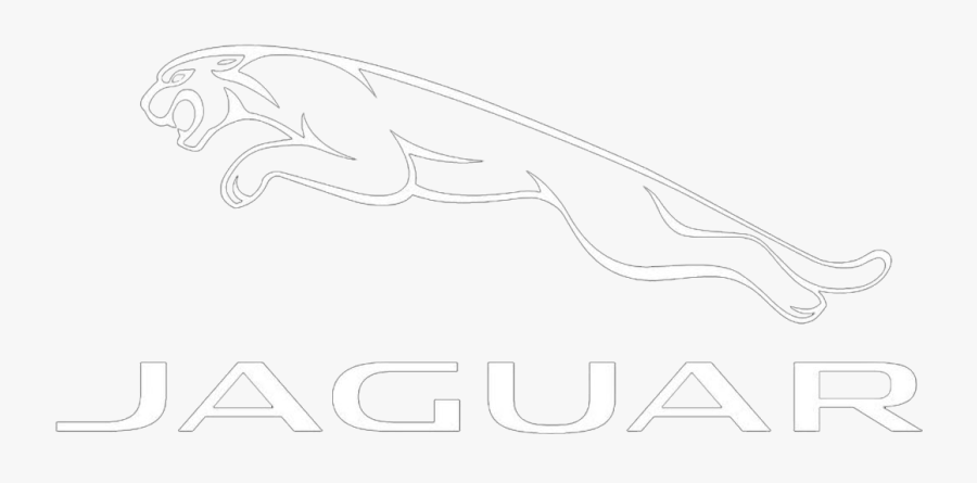 Jaguar Logo White Png, Transparent Clipart