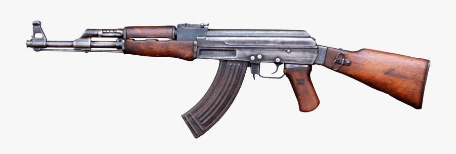 Ak - Ak 47 Gun, Transparent Clipart
