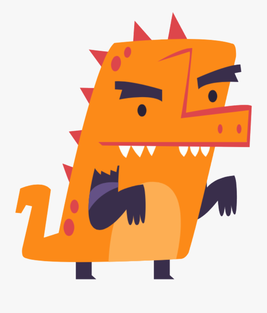 Dino Default 143 Kb - Hopscotch Characters, Transparent Clipart