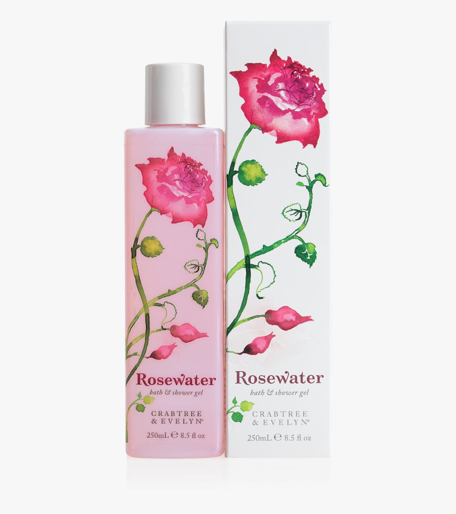 Clip Art Crabtree Evelyn Rosewater Shower - Crabtree & Evelyn Design, Transparent Clipart