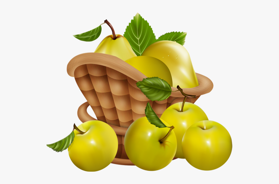 Pommes Png, Dessin, Tube Fruit, Corbeille - Apple, Transparent Clipart