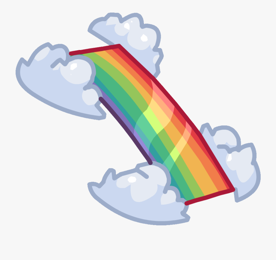 Rainbow Bridge Club Penguin Wiki Fandom Powered By - Bridge Rainbow Clipart, Transparent Clipart