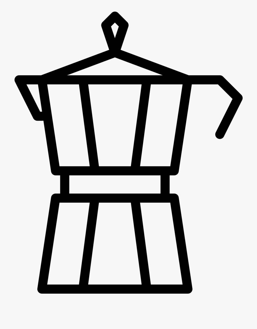 Transparent Vat Clipart Black And White - Coffee Icon, Transparent Clipart
