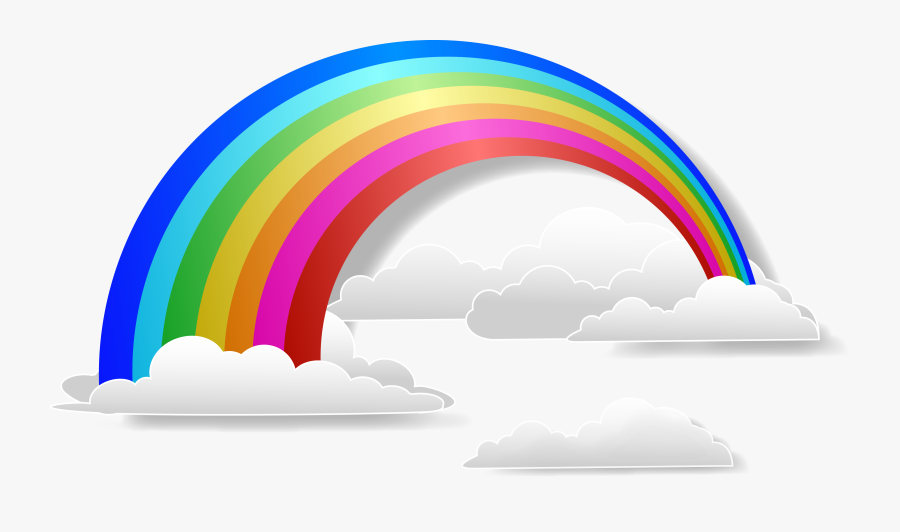 Rainbow Vector Euclidean Cloud Iridescence Free Photo - Transparent Background Rainbow Vectors, Transparent Clipart