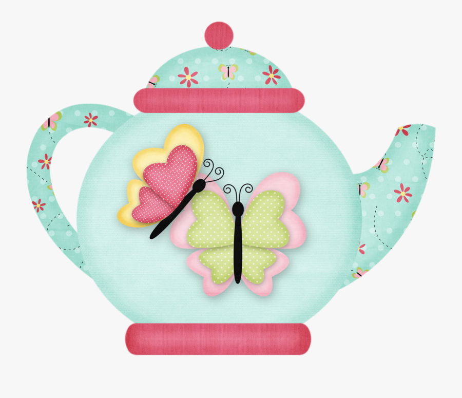 B *✿* Have Tea Whith Me Scrapbook Recipe Book, Kitchen - Teteras De Fomi, Transparent Clipart