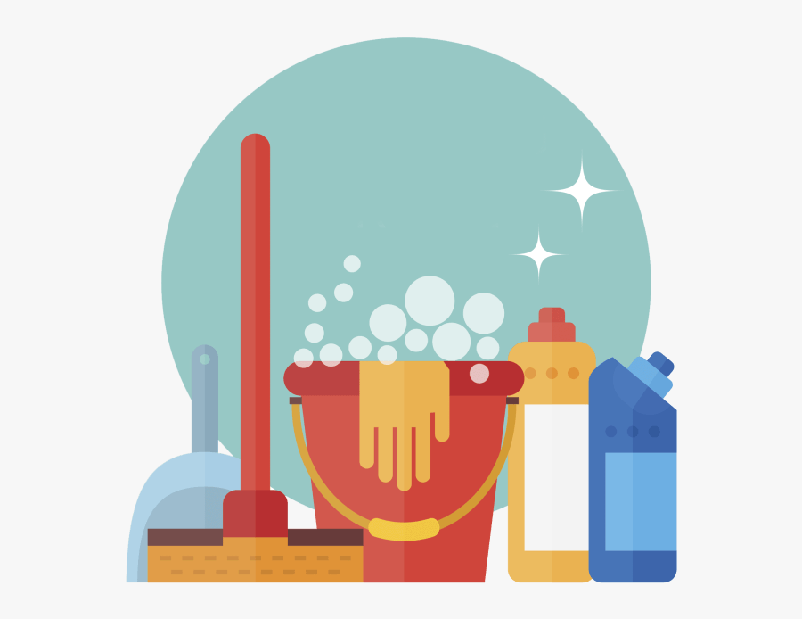 C & J Cleaning - Clip Art Cleaning Services, Transparent Clipart